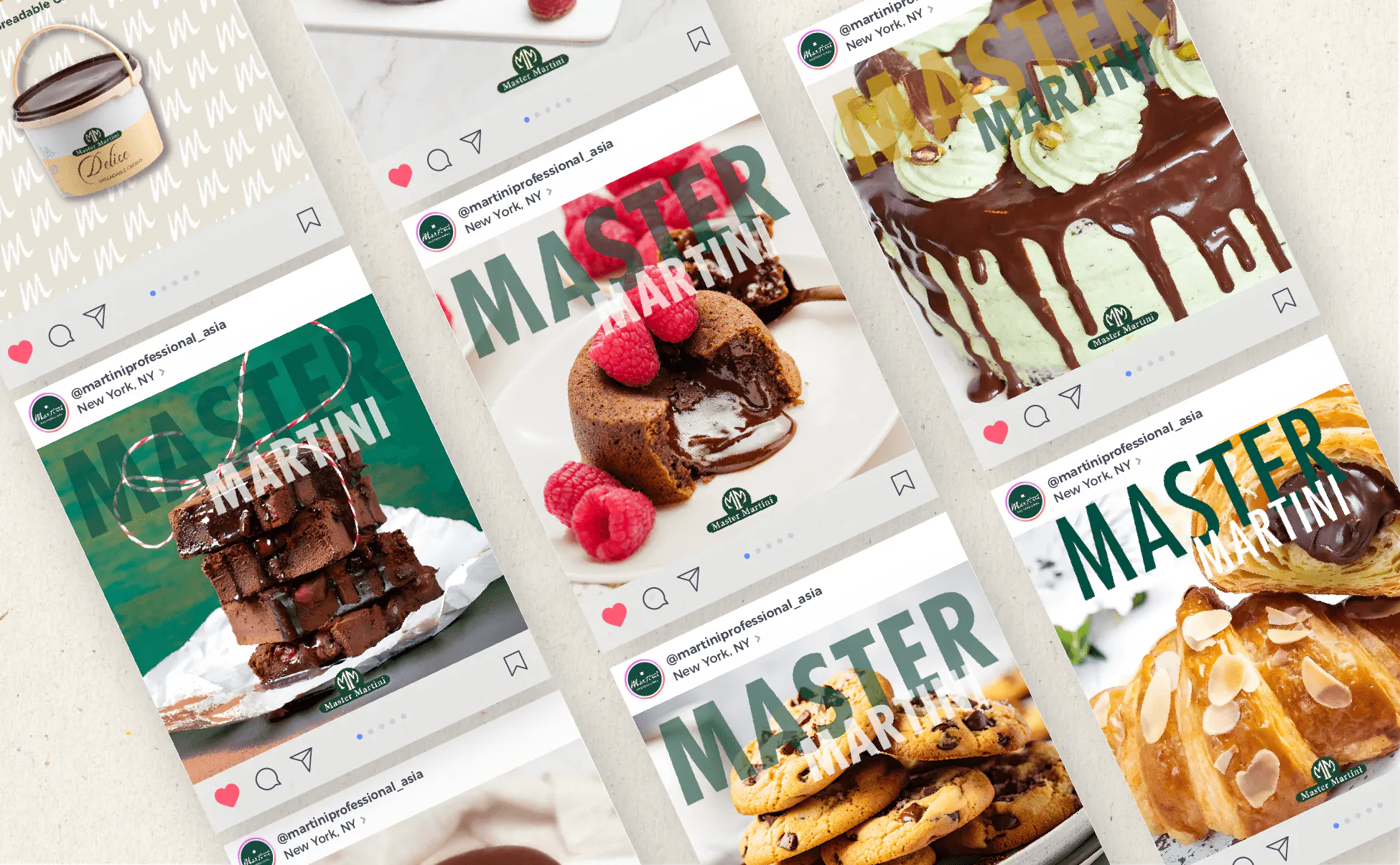 Campagne de contenu créé par les utilisateurs Master Martini avec des chefs professionnels