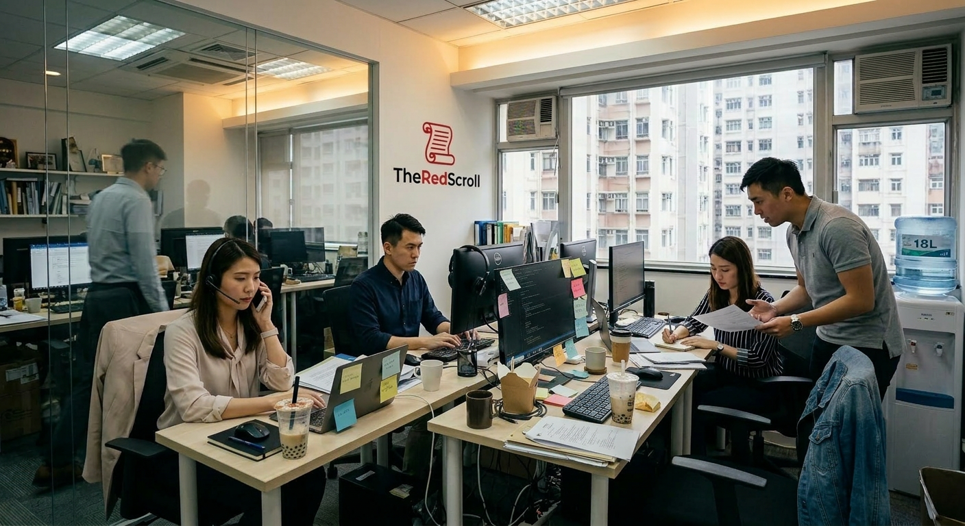 TheRedScroll Hong Kong office